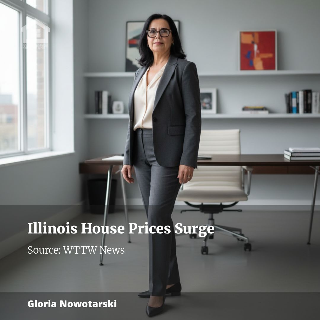 House Prices Jump in Illinois Amid Slow Pace of New Construction