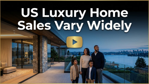 US Luxury Home Sales Vary Widely | Check out the Move Meter at www.gloriaNow.com and learn more about your next home location.